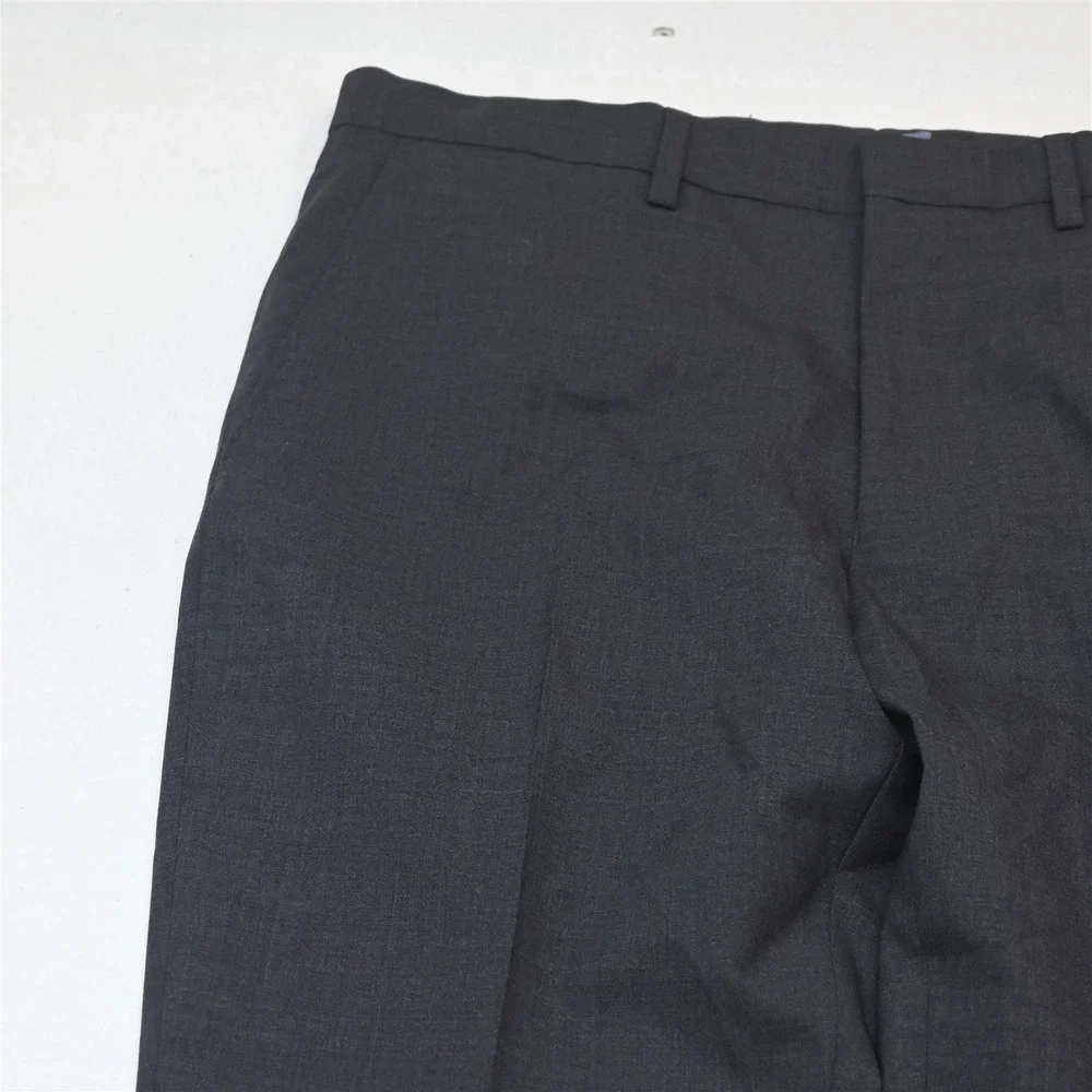 Cole Haan 40L 34x34 Gray Grand OS Slim Soft Shoulder Mens Jacket Pants Suit